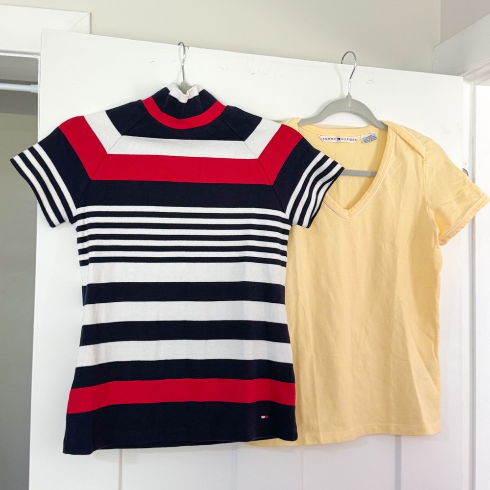 Lot of 2 Tommy Hilfiger Tee Shirts NWOT